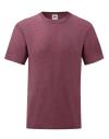 SS28M 61036 Valueweight T Heather Burgundy colour image